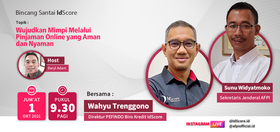 pinjaman, pinjaman online, PEFINDO Biro Kredit, IdScore